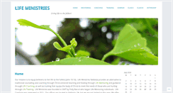 Desktop Screenshot of lifeministriesvaldosta.com